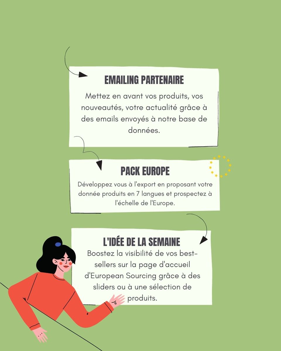 ES__Group's tweet image. 😎 Vous êtes fournisseur partenaire d' #EuropeanSourcing ?

Aujourd'hui, on fait un point sur les possibilités que notre solution vous offre avec cette infographie destinée à vous faire gagner du temps et aller plus loin dans votre prospection.
 swll.to/RG6kF3g