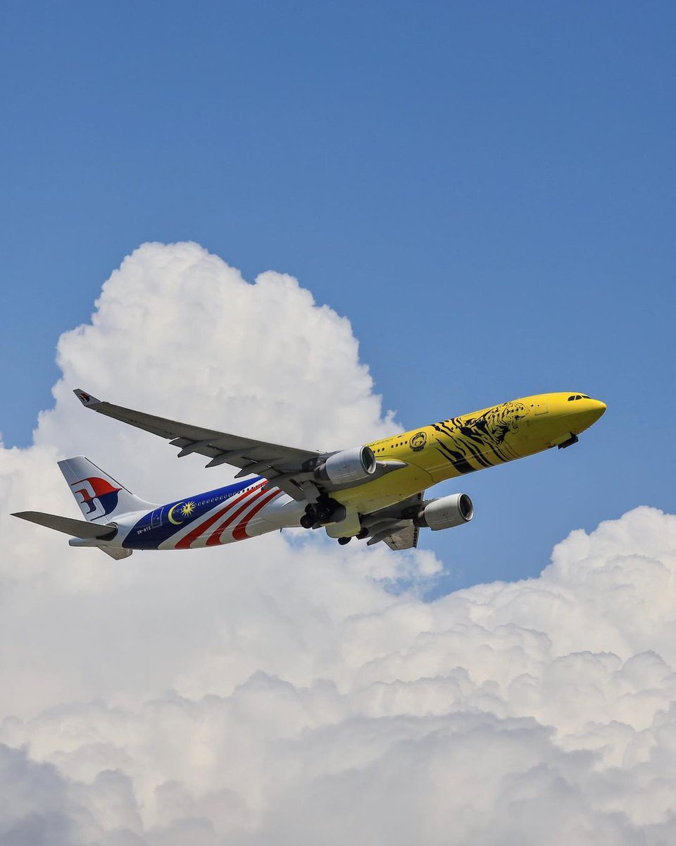 Spotted! Our Harimau Malaya flying home from Narita Airport 🐯💙

📸 mori_0107

#FleetFriday #MalaysiaAirlines #FlyMalaysia