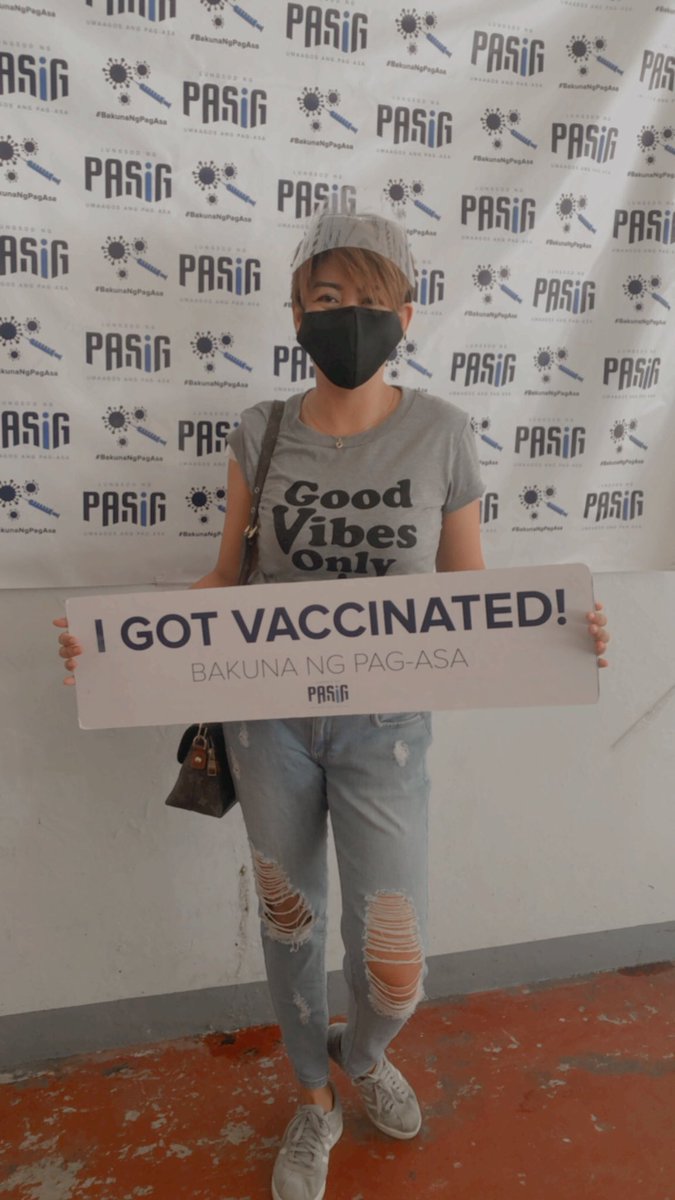 After few weeks of deciding if I’ll do it..But because of your vaccine campaign .I did it <a href="/VicoSotto/">Vico Sotto</a> thank you so much