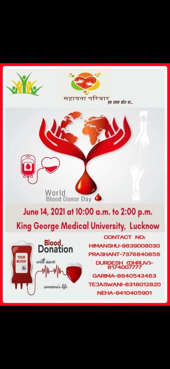 anugrahaur2000's tweet photo. Please Donate blood ... In lucknow . https://t.co/l8koywdCwu