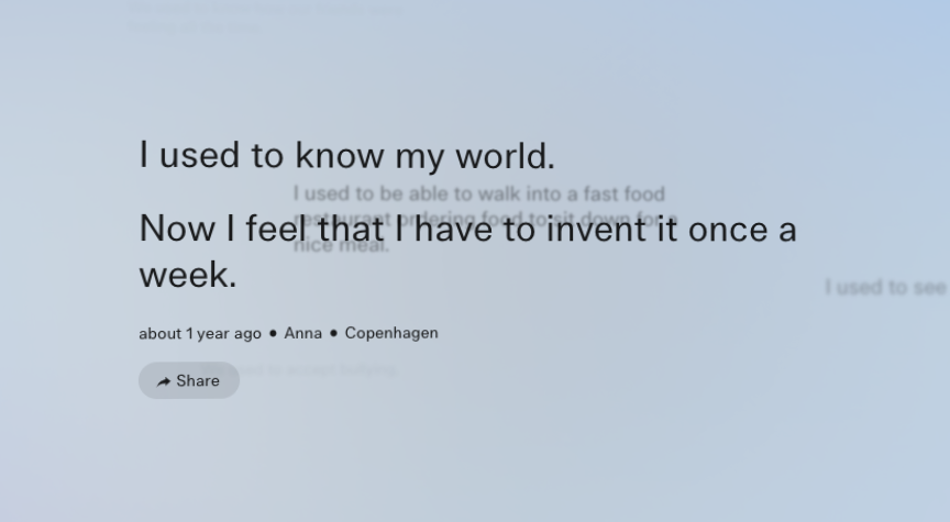 weusedtoproject's tweet photo. about 1 year ago, Anna, Copenhagen. Found on https://t.co/PNopFUxnHF #WeUsedTo @weusedtoproject https://t.co/5OD9QT624P