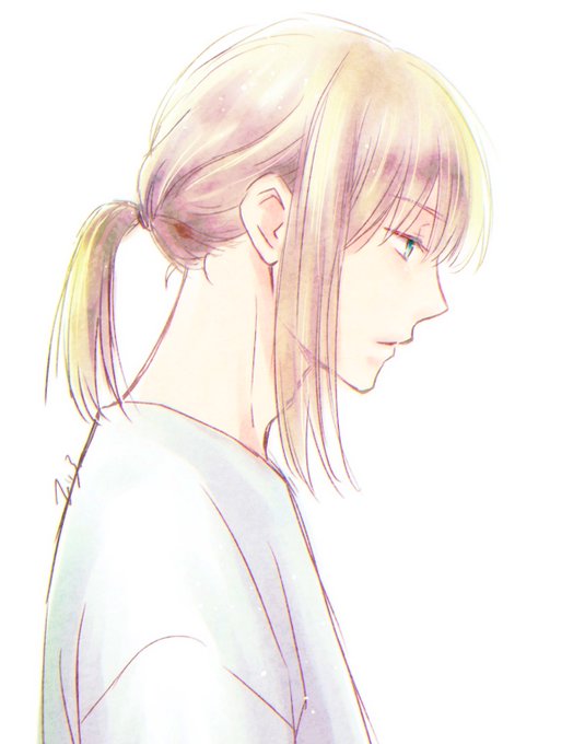 横顔のtwitterイラスト検索結果