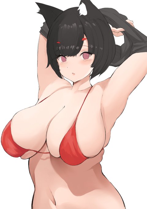 アズールレーンの山城ちゃんラフ 