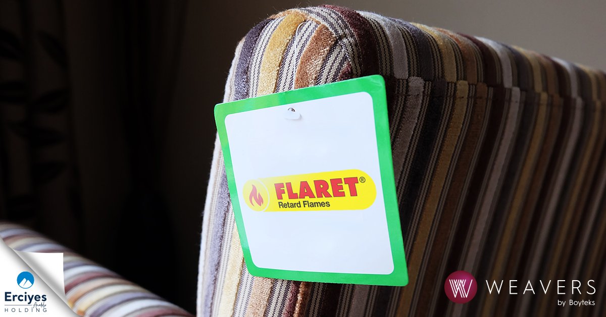 Weavers_Fabrics's tweet photo. Flaret offers maximum resistance against flammability. While you are sitting on the fabric it protects you and your surroundings from a fire risk.

#weavers #weaversfabrics #weaversbyboyteks #upholsteryfabrics  #technology #fabrics #trend #innovation #flaret https://t.co/OCF5D4rb3v