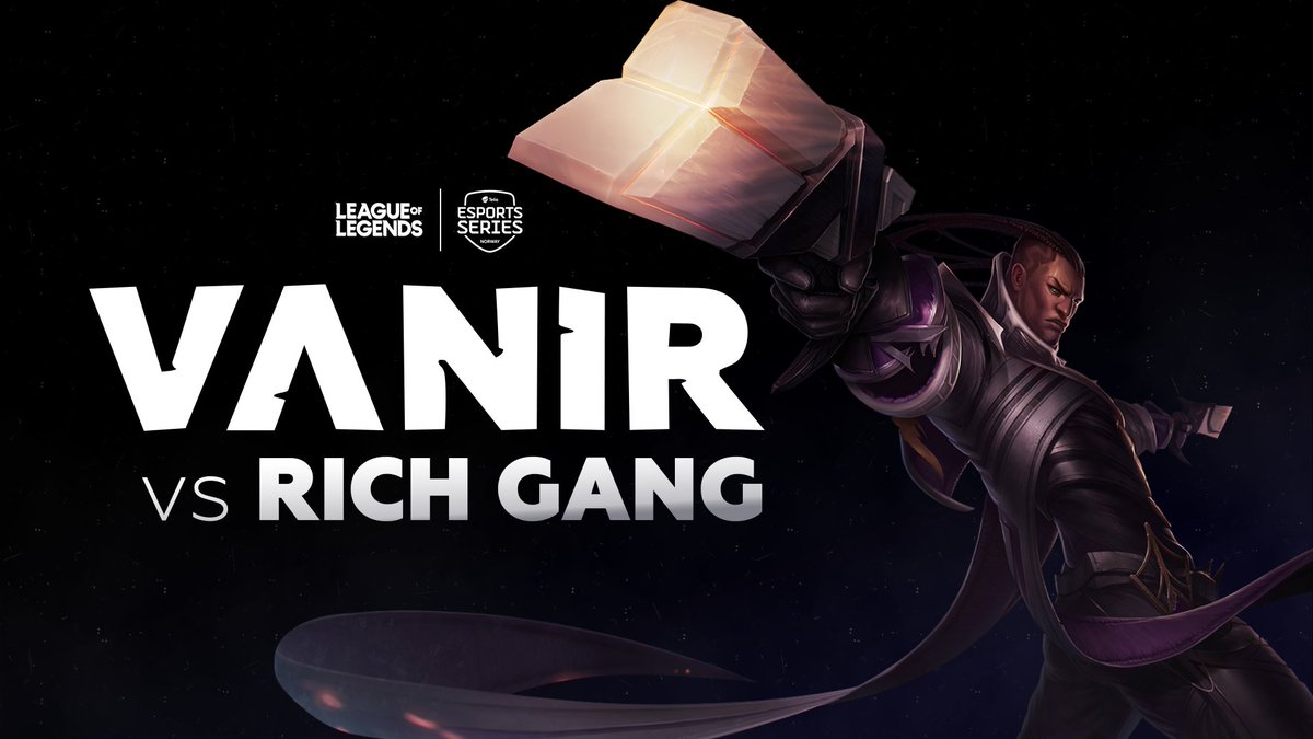 Vanir (@vanirgg) on Twitter photo We're ready to bounce back in <a href="/TES_Nordic/">Telia Esports Series Nordic</a> Norway's next round versus @RichGangstas later today at 19:00.
<a href="/Toros_HS/">Jørgen Pedersen</a> & <a href="/Dacreqlol/">Eivind Ommundsen</a> is joining us for another cast over at twitch.tv/vanirgg📺
Rumor says that there will be one hell of a show, both in and in-between the games😏 We're ready to bounce back in <a href="/TES_Nordic/">Telia Esports Series Nordic</a> Norway's next round versus @RichGangstas later today at 19:00.
<a href="/Toros_HS/">Jørgen Pedersen</a> & <a href="/Dacreqlol/">Eivind Ommundsen</a> is joining us for another cast over at twitch.tv/vanirgg📺
Rumor says that there will be one hell of a show, both in and in-between the games😏