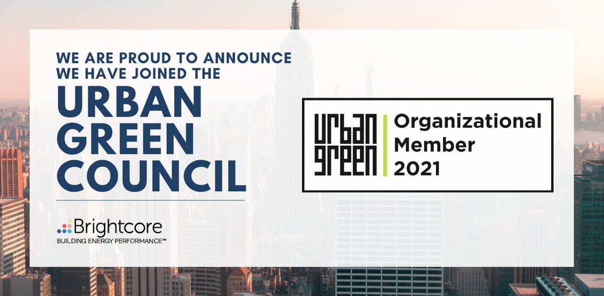 BCEnergy's tweet photo. We’re excited to announce our joining of @UrbanGreen! We are proud to support their mission of transforming buildings for a sustainable future in #NYC that aligns strongly with our work.
#Sustainability #CleanEnergy #Buildings #BrightcoreEnergy #UrbanGreenCouncil #NewYorkCity https://t.co/baeKScTDrZ