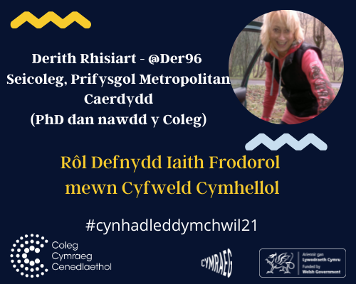 colegcymraeg's tweet photo. Bydd @Der96 yn cyfrannu at ein #cynhadleddymchwil21 
**29 Mehefin**@OlraddCCC Cofiwch gofrestru i ymuno! dyma ddolen i'r rhaglen a ffurflen gofrestru @yrawrgymraeg @metcaerdydd 
https://t.co/xh9qLpmQSz https://t.co/YTosO422ua