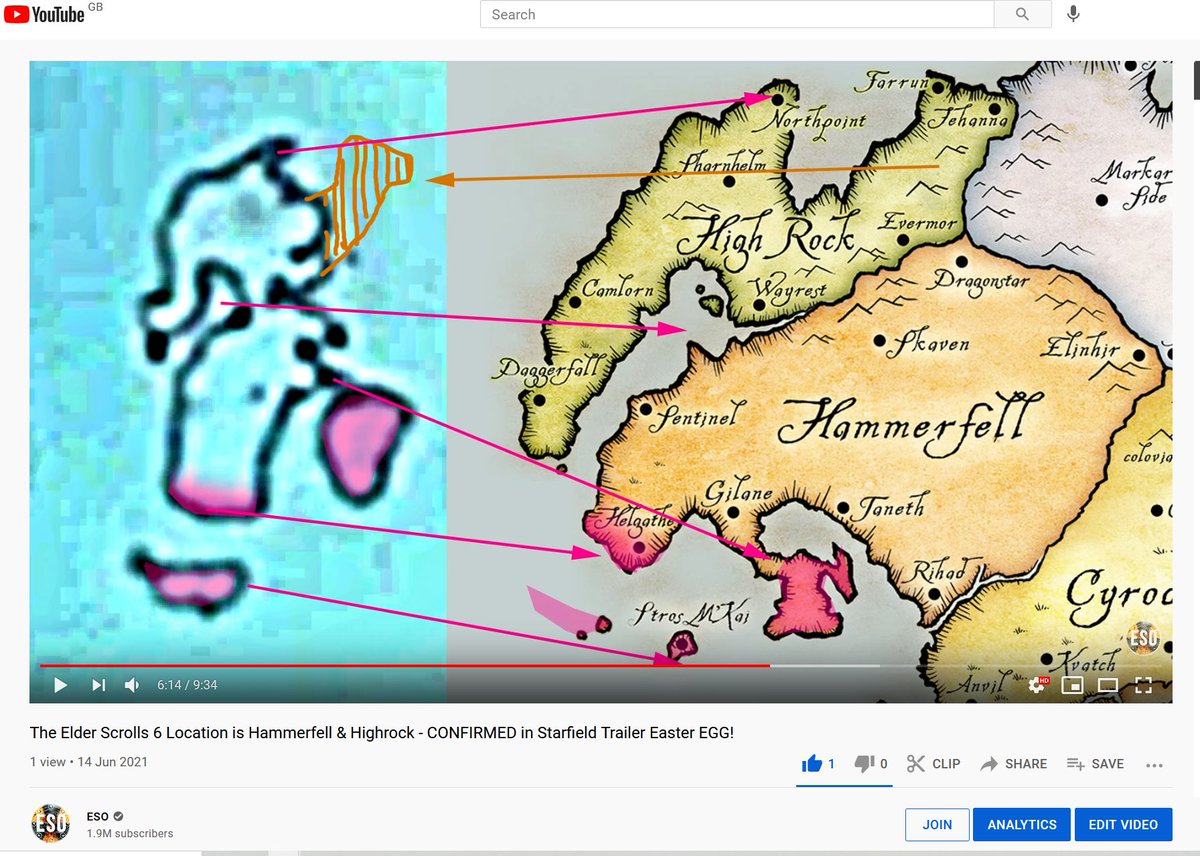 The Elder Scrolls 6 Location is Hammerfell & Highrock - CONFIRMED in  Starfield Trailer Easter EGG! 
