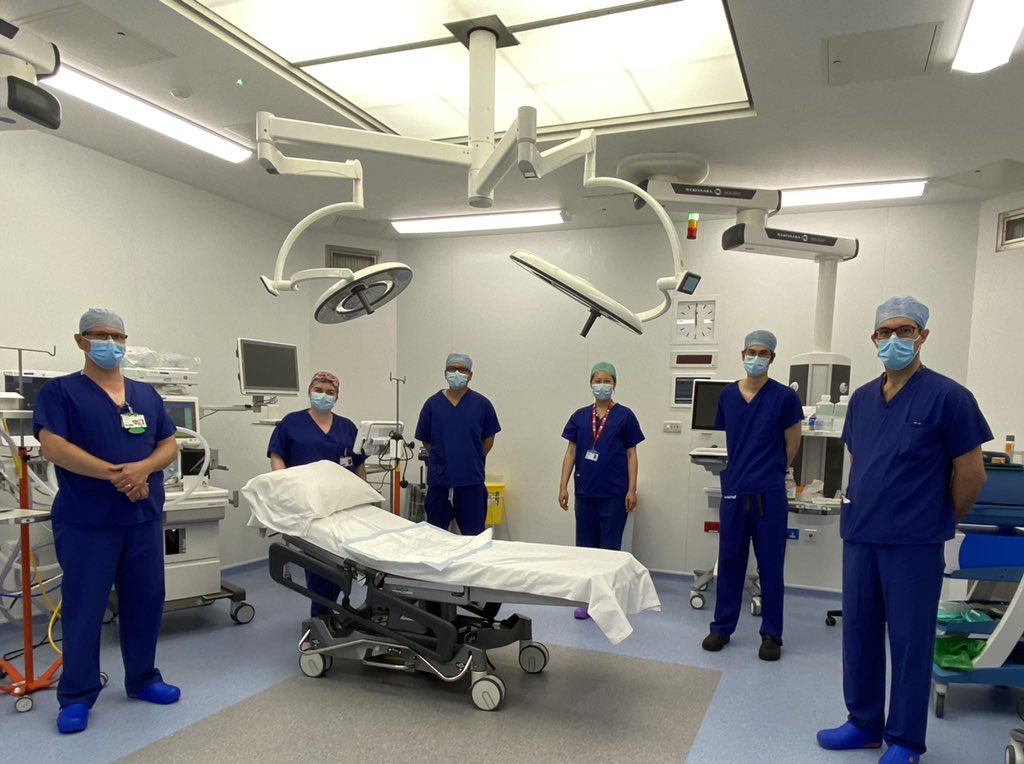 Sylvia Yan (@sylviayan_) on Twitter photo Fantastic training during our first theatre list at the new Surgical Treatment Centre in <a href="/queenmaryhosp/">Queen Mary Hospital</a> @StGeorgesTrust <a href="/GeorgesUrology/">St George's Urology</a> <a href="/SWLNHS/">NHS South West London</a> <a href="/NHSEngland/">NHS England</a> <a href="/BE_Ayres/">Ben Ayres</a>
Great to have another streamlined day case unit to improve patient experience during #covidrecovery #surgery Fantastic training during our first theatre list at the new Surgical Treatment Centre in <a href="/queenmaryhosp/">Queen Mary Hospital</a> @StGeorgesTrust <a href="/GeorgesUrology/">St George's Urology</a> <a href="/SWLNHS/">NHS South West London</a> <a href="/NHSEngland/">NHS England</a> <a href="/BE_Ayres/">Ben Ayres</a>
Great to have another streamlined day case unit to improve patient experience during #covidrecovery #surgery