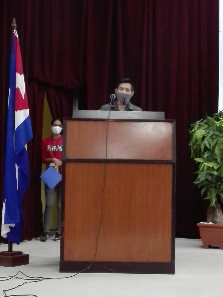 <a href="/abu_leandro/">Leandro</a> Presidente de la Sección de Base de la ANEC, felicita a todos sus miembros, en particular a los trabajadores del <a href="/MEP_CUBA/">Ministerio de Economía y Planificación de Cuba</a> que la integran en su #Anec42Aniversario, exhortando a continuar #AportandoAlDesarrollo. <a href="/ANEC_Cuba/">ANEC</a>