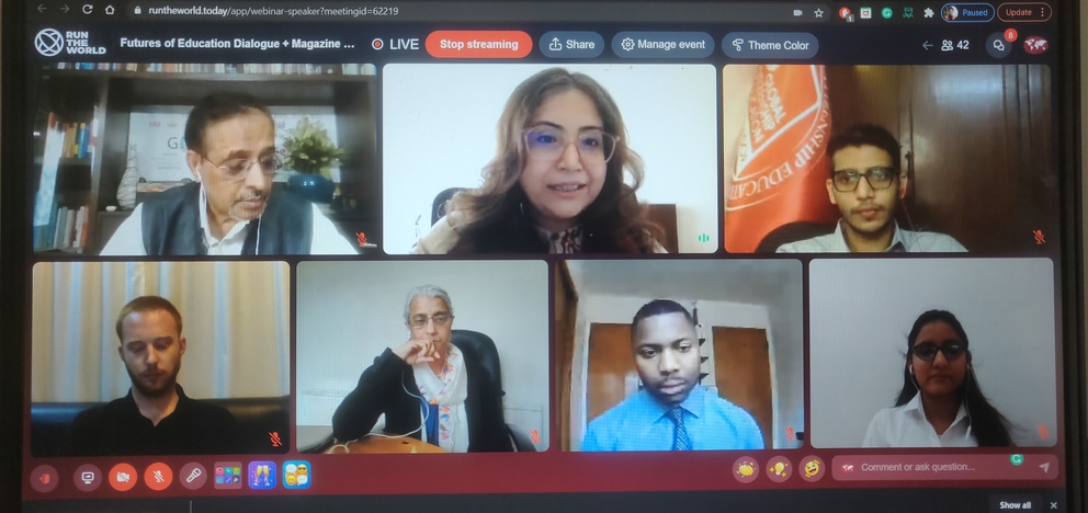 CitizenshipFund's tweet photo. "All layers in the education system need to be transformed. The question is, are we ready to change?"@DrAmrita5 Director @GEMSEducation @GIS_Gems at #dotEd Magazine Launch &amp; dialogue on #FuturesOfEducation

#GlobalEd https://t.co/XZEOGKmvFd