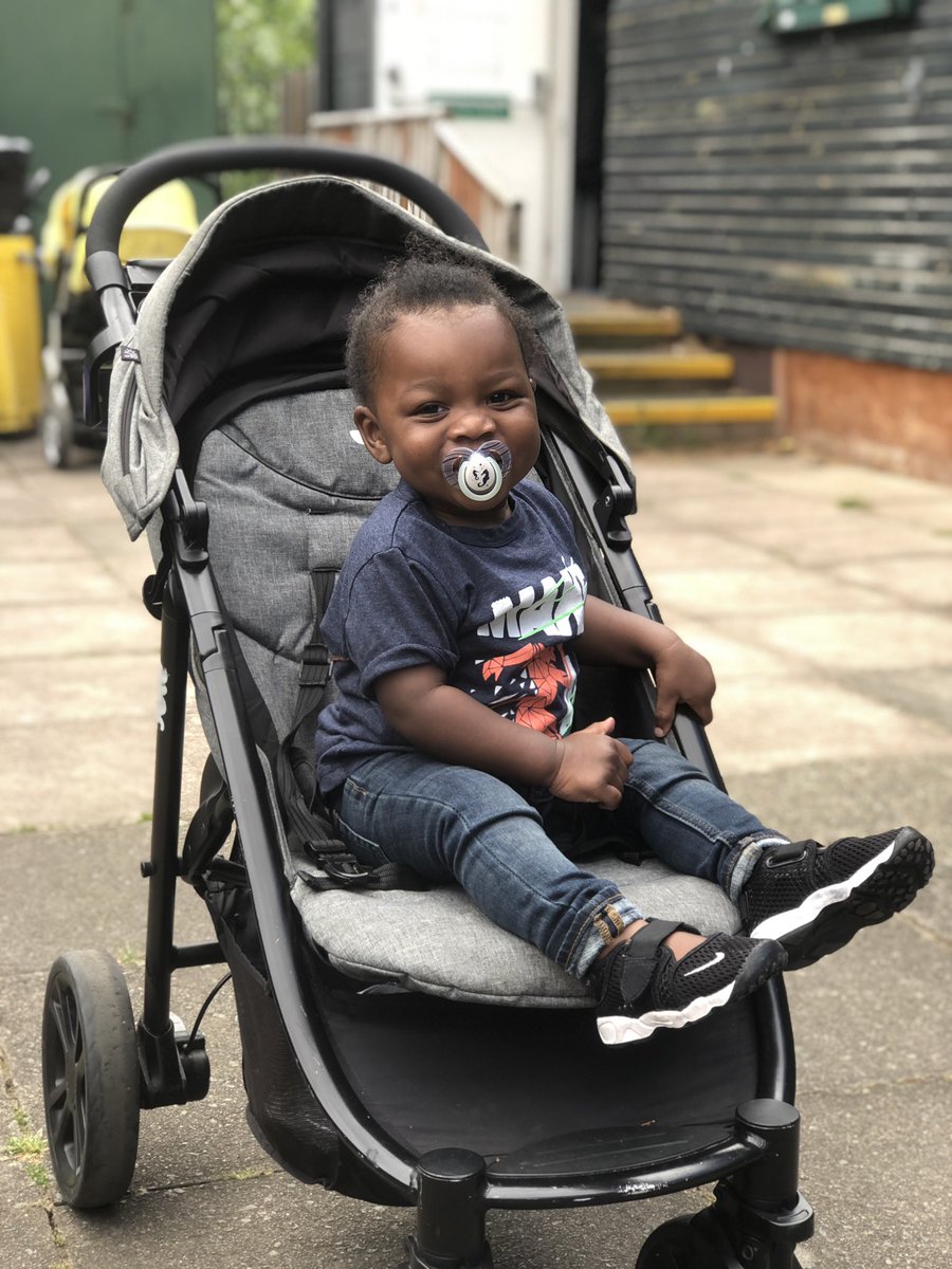 SmallProjectUK's tweet photo. Sweet ride! A happy service user testing out his new set of wheels. Do you have a great buggy that you no longer need? The Small Project is looking for more buggies. Please check out https://t.co/fYCZfWIWMq for more info. Thanks!#makeasmalldifference @OasisWaterloo https://t.co/3PXqAqtgcH