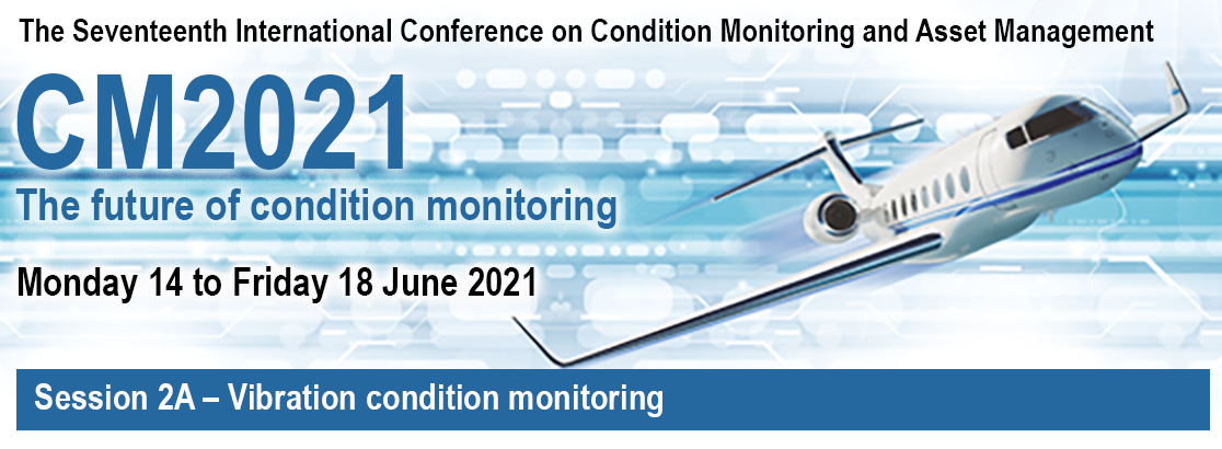 bindt's tweet photo. Session 2A – Vibration condition monitoring of CM2021 takes place today from 13h45-16h35. View the full programme at: https://t.co/aa0BLSfmuY or download the FREE Events App at: https://t.co/n25uOLwYj9 #cm2021 #cm #ndt #multicopters https://t.co/DTEpCsIBxK