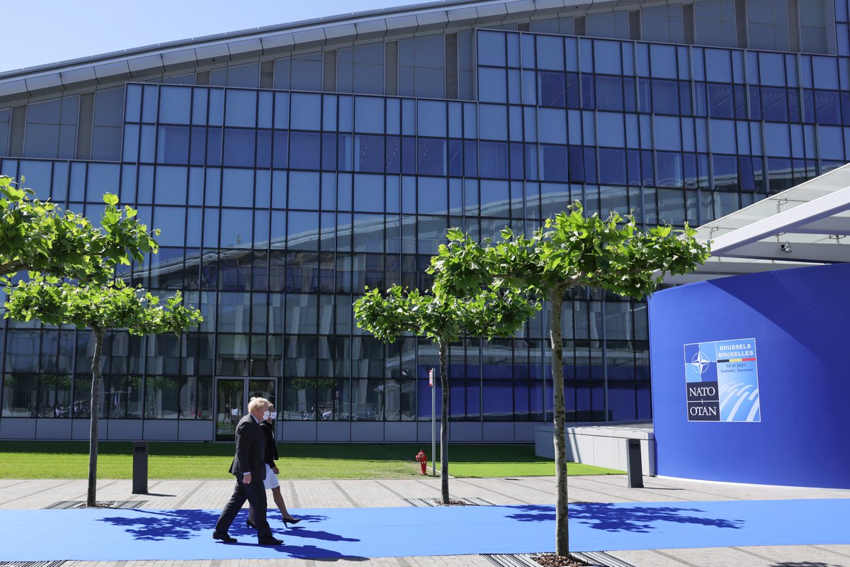 PM arriving at NATO Summit