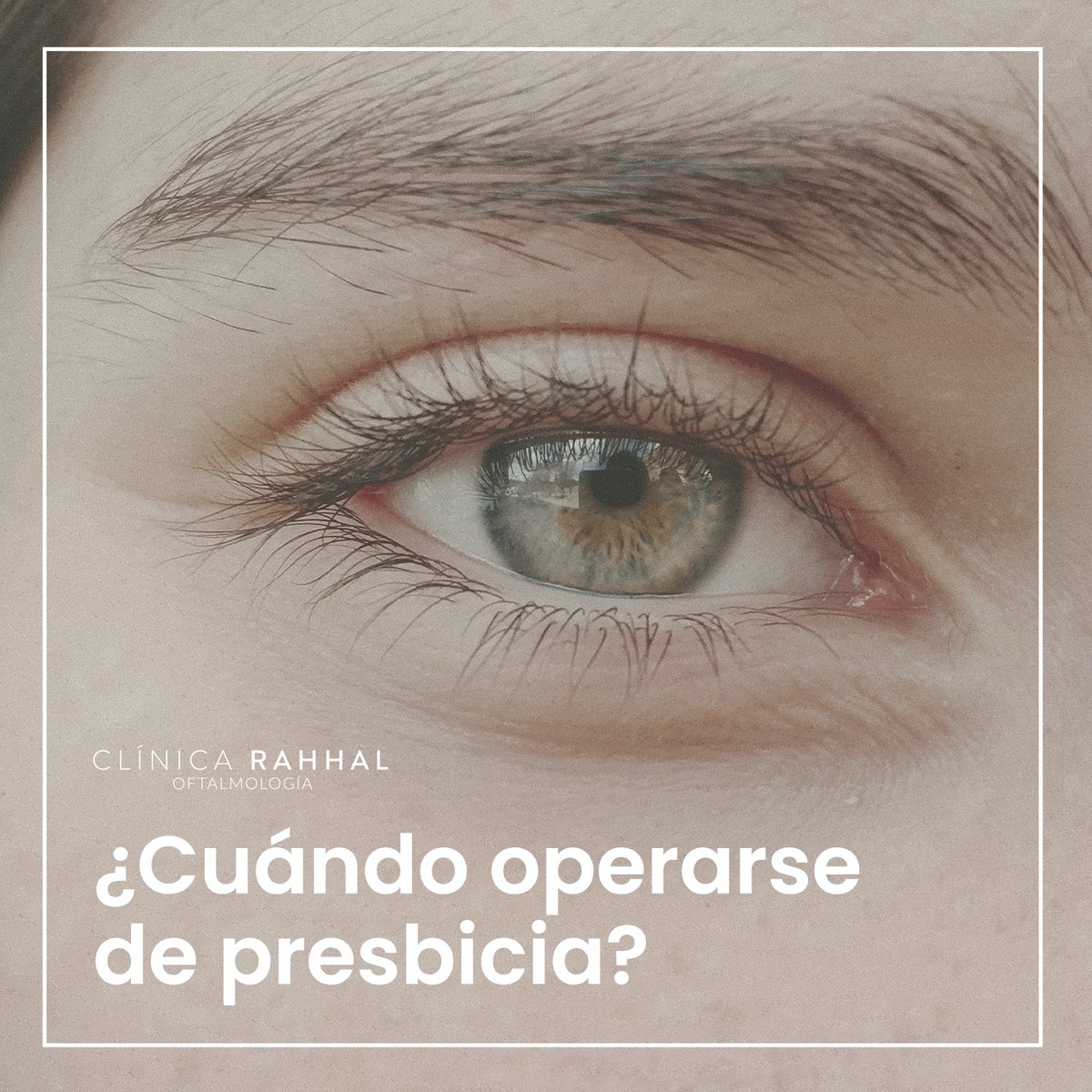 ClinicaRahhal's tweet photo. ¿Conoces a qué edad comienzan los síntomas de la #presbicia? Se trata de un defecto universal que aparece a partir de los 40-50 años y supone una insuficiencia en la acomodación debido al envejecimiento del cristalino que no permite enfocar a las distintas distancias. https://t.co/I5e9IjzaVa