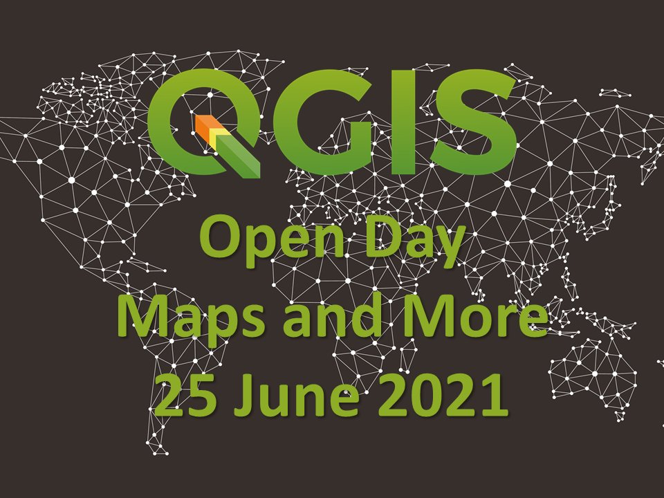 Speakers wanted! 🗣🎙 The next #QGISOpenDay is on Friday the 25th of June. The theme is Maps and More. If you would like to give a session please add your information to the event wiki github.com/qgis/QGIS/wiki….