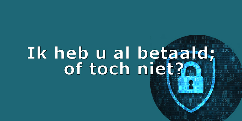 Controleert u nauwgezet iedere factuur of betaalverzoek die u ontvangt? Klopt het e-mailadres van de afzender wel of zit er een minimaal verschil in het e-mailadres? Goed vertrouwen of een kleine onoplettendheid kan grote gevolgen hebben. mailchi.mp/2a8bd3310d98/i…