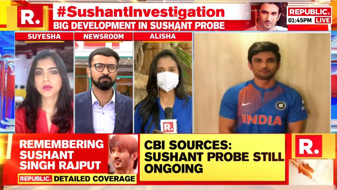 republic's tweet photo. #BREAKING | Investigation still on in #SushantSinghRajput death case say CBI sources, all angles being probed

Watch breaking updates here - https://t.co/rGQJsiKgt2 https://t.co/jjJdCOodBp