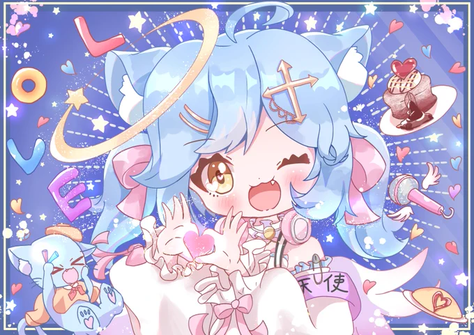 天使セウちゃんんん!!!!
愛のこもったセウビ〜〜〜〜〜〜〜~~~~~~~ム!!!
#せうくんへのおえかき
#天使セウ
#絵描きさんと繋がりたい 