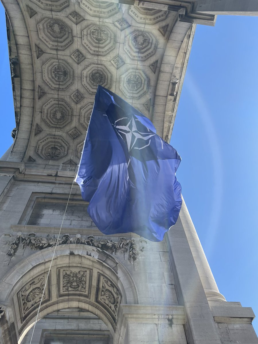 The best kind of Monday blues. #NATOSummit