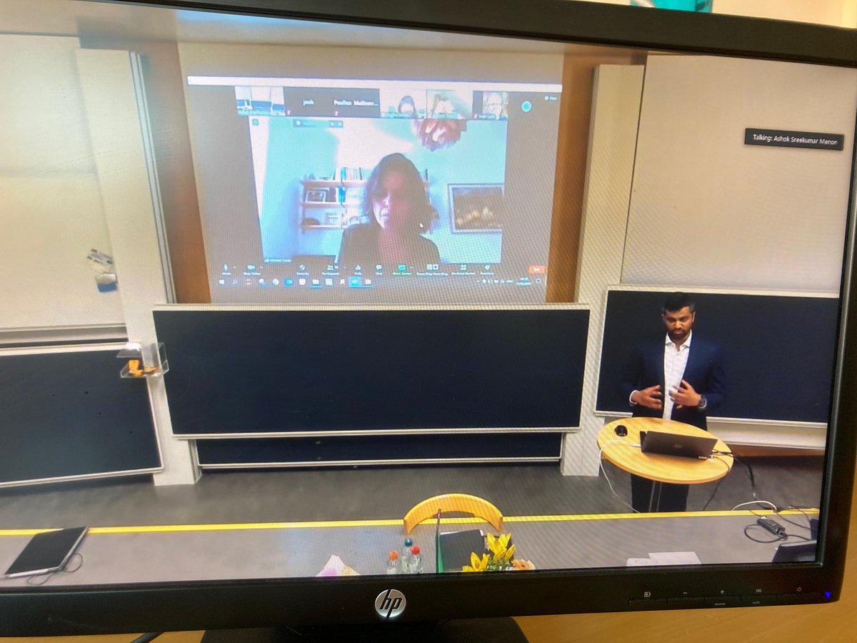 Our Ashok <a href="/angstromABC/">Ångström Advanced Battery Centre</a> 
<a href="/StructuralChem1/">Structural Chemistry @ Uppsala University</a> 
is defending his PhD Thesis today 💃🏻💃🏻💃🏻 on Li-and Mn-rich layered oxide cathodes for Li-ion batteries 🔋 🔋 🔋 

Great job Ashok!!!