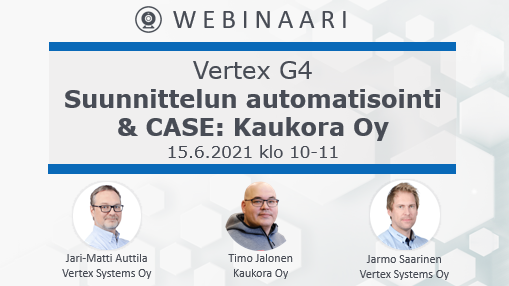 VertexSystemsHQ's tweet photo. [Webinaari 15.6.2021 klo 10-11]
Tule kuulemaan, miten pudotat tuotteen läpimenoajan murto-osaan ja näe konkreettinen esimerkki suunnitteluautomaatista. Webinaarissa keskustelemme suunnittelun automatisoinnista, sen mahdollisuuksista ja hyödyntämisestä.
https://t.co/8rS5M153rA https://t.co/hyTnkziYJb