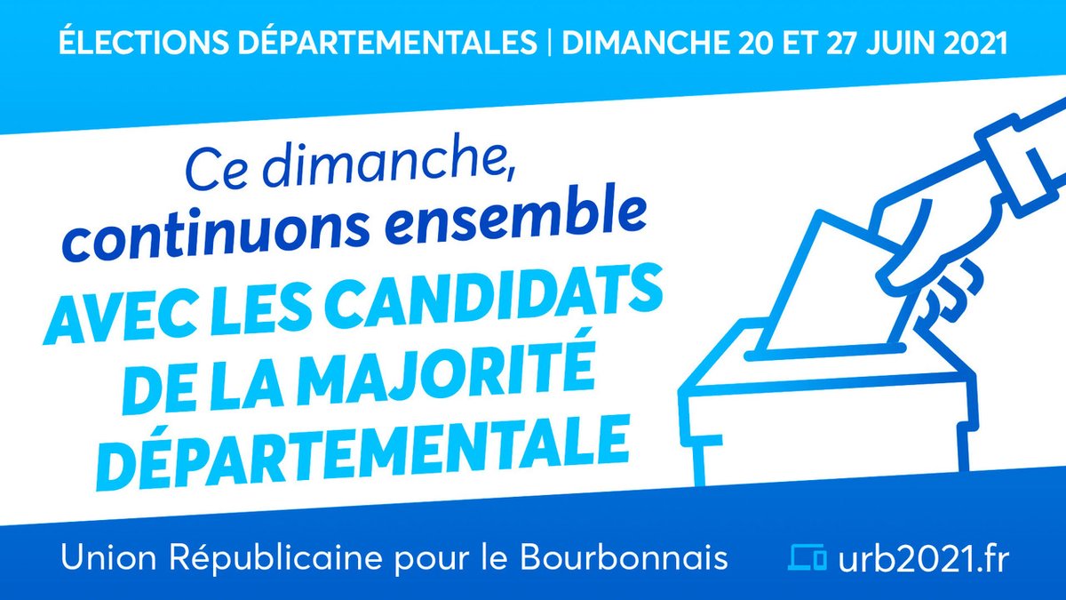 URB_Allier's tweet photo. #departementales2021 #URB2021 #ContinuerEnsemble https://t.co/Qn504As0YM