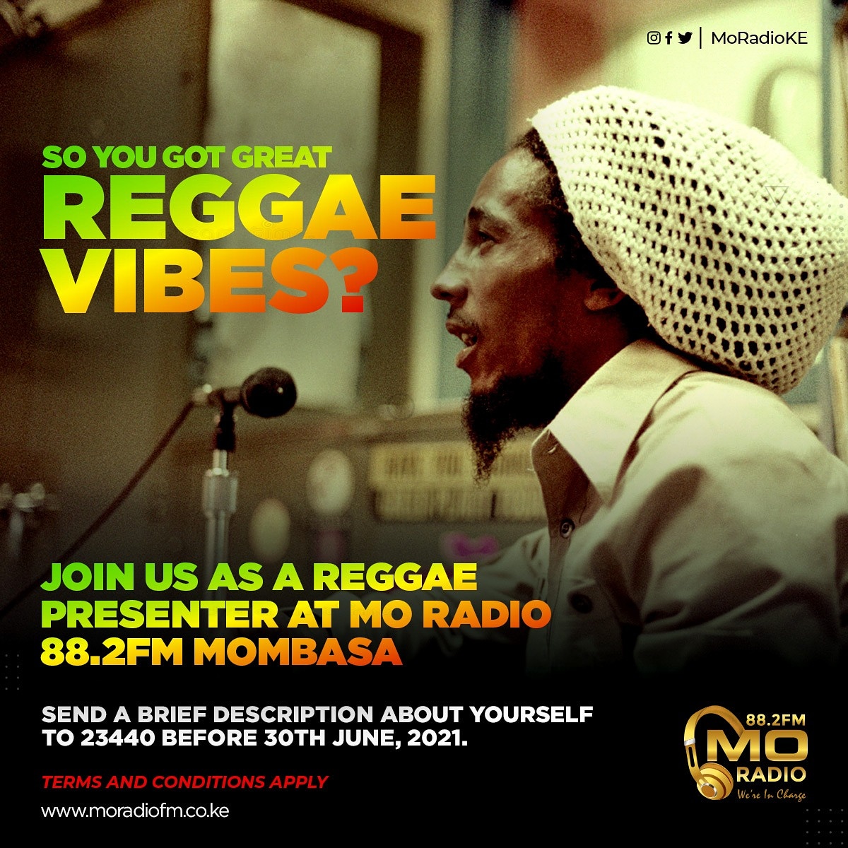 MakasyC's tweet photo. @MoRadioKE Grab your chance and make the rastaz happy. https://t.co/XehXhXV39D