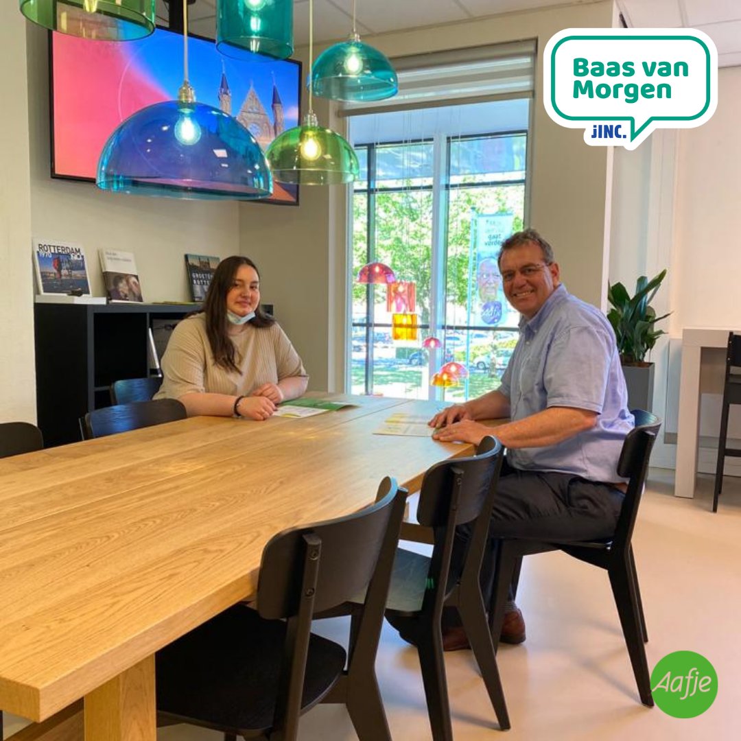 Tijdens #JINC #BaasvanMorgen ervaren kinderen één dag lang hoe het is om een bedrijf te leiden door een dag het werk over te nemen van een Baas van Vandaag. Eysan loopt vandaag mee met Guy Buck. Zij krijgt rondleidingen op locaties van Aafje én neemt deel aan vergaderingen!