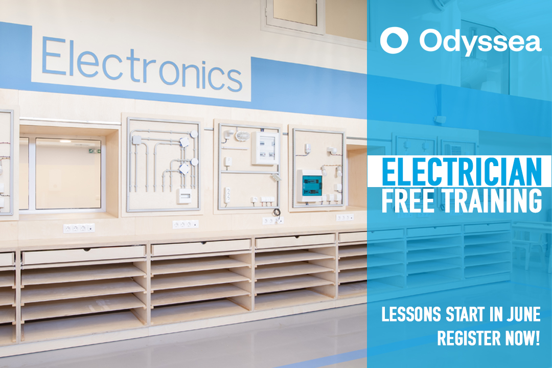 ⚡️ Θέλετε να μάθετε πώς να γίνετε Ηλεκτρολόγος και να βρείτε δουλειά στον τομέα; Κάντε εγγραφή στο στο *ΔΩΡΕΑΝ* πρόγραμμα Electrician που ξεκινάει αυτόν τον μήνα! ⚡️
odyssea.com/course/electri…