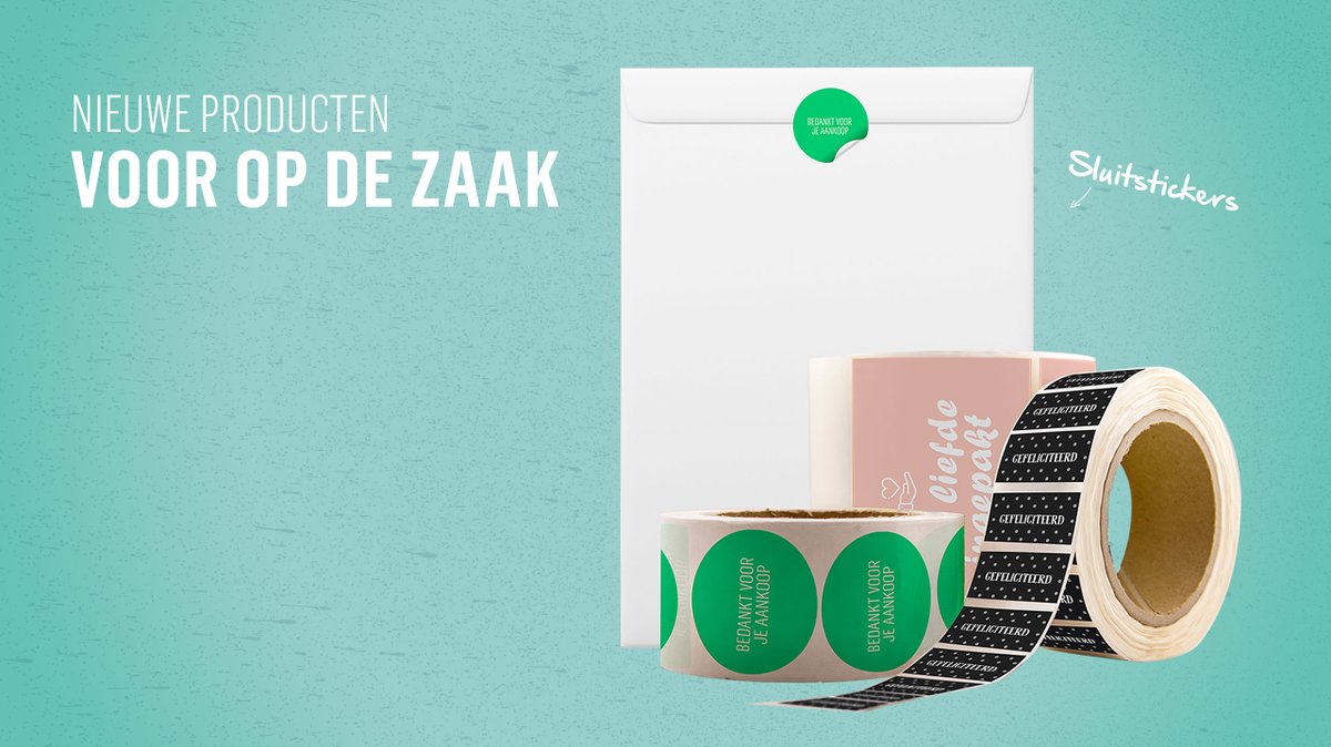 Reclameland's tweet image. Of het nu gaat om geboorte- of trouwkaartjes of bestellingen van jouw webshop, een mooie sluitsticker maakt het helemaal af.
💌 Bekijk alle opties op de site: bit.ly/3glURRq
#stickers #stickertips #stickerinspiratie