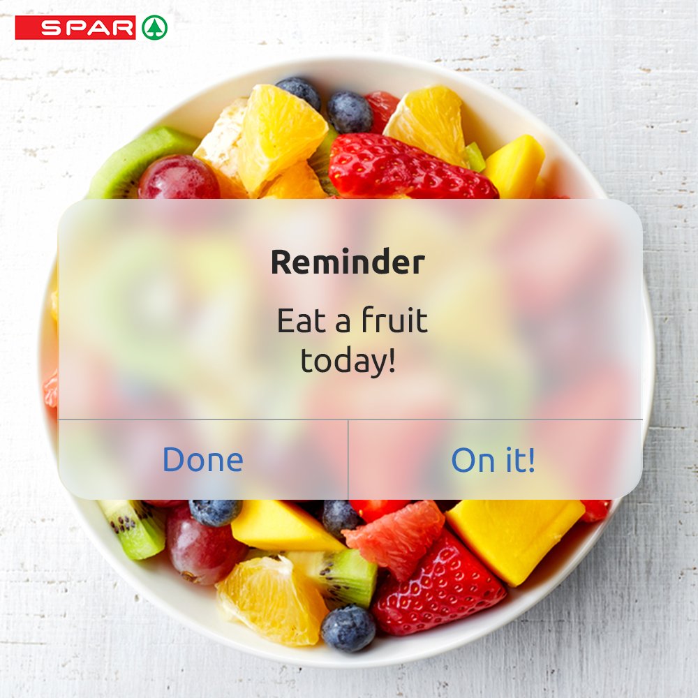 SparIndiaHyper's tweet photo. A fruit a day, keeps the doctor away!
Stock up on the freshest fruits from Spar Hypermarket!
Shop now on https://t.co/IyTAroQ9tU or download our SPAR India App.
#SPAR #SPARIndia #OnlineShopping #OrderNow #Samedaydelivery #ShopNow #ShopOnline #ShopTheEssentials #India https://t.co/6egyF8DKc5