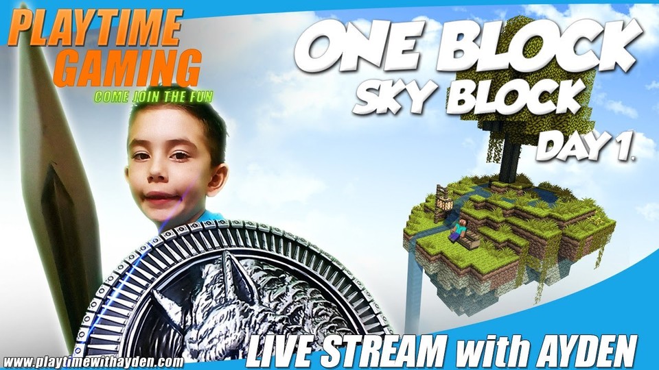 Ninja_Knights's tweet image. Watch "Minecraft - One Block Sky Block - PS4- Playtime with Ayden - Live Stream" on YouTube
youtu.be/2hYrNpQqNOE 

#playtimegaming #playtimewithayden #oneblock #skyblock #ps4