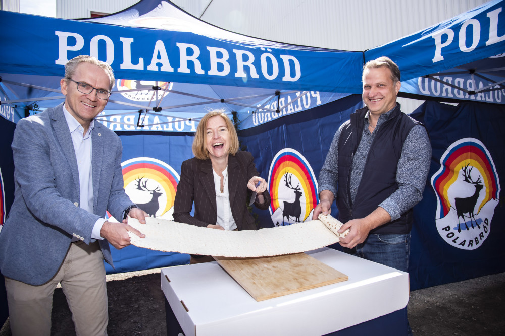 Invigning av vår framtidssatsning och nya packhall på vårt bageri i Bredbyn - ett viktigt stag på vår väg tillbaka! polarbrod-ab.mynewsdesk.com/pressreleases/…