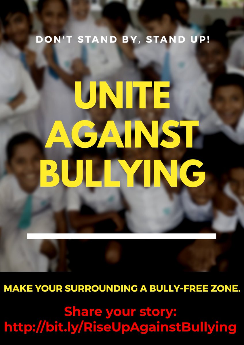 MvRiseUp's tweet photo. If you have been a victim of bullying at any point in your lives, share your stories with us using the Google form below. Our goal behind this initiative is to spread awareness about the severity of bullying in the Maldives.
📎: https://t.co/JQa9X3PJfl
#StopBullyingMv #BeKindMv https://t.co/PKYr8dDbx8
