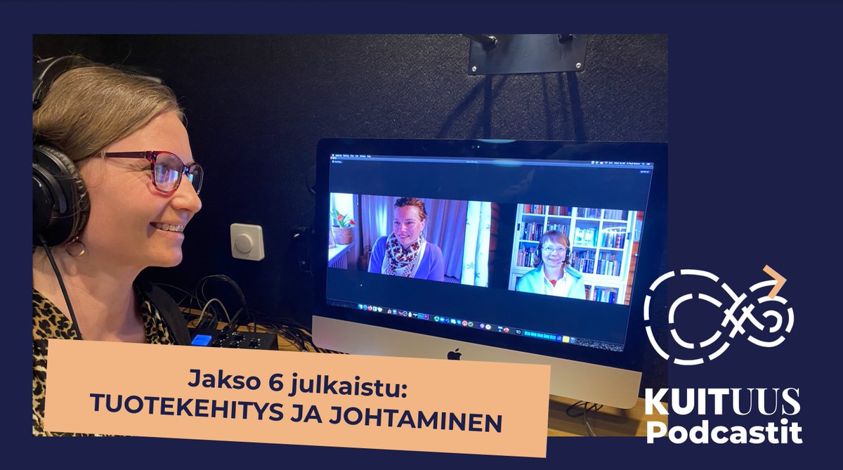 Kuuntele uusin podcast! Vieraana prof. Minna Halme <a href="/AaltoBIZ/">Aalto BIZ</a> <a href="/Finixrevolution/">Finixrevolution</a> ja <a href="/Sinituote/">Sinituote</a> toimitusjohtaja Johanna Hamro-Drotz. spoti.fi/34xHBSR, iTunes ym! 

Ke 12-13 Twitter-keskustelu aiheesta!
 
#poistotekstiilistatuotteeksi #tuotekehitys #johtaminen #kiertotalous