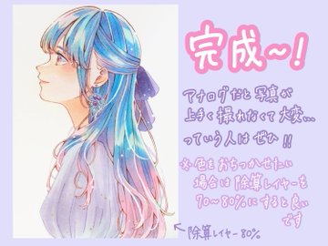 スマホ版 アナログ絵の撮影 色調補正を楽で綺麗にやるコツ 水彩絵具使ってみた ドットコム