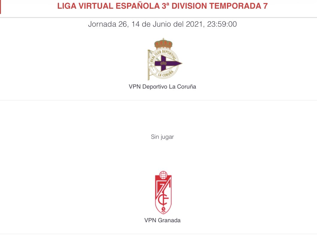 VPN Granada CF tweet media