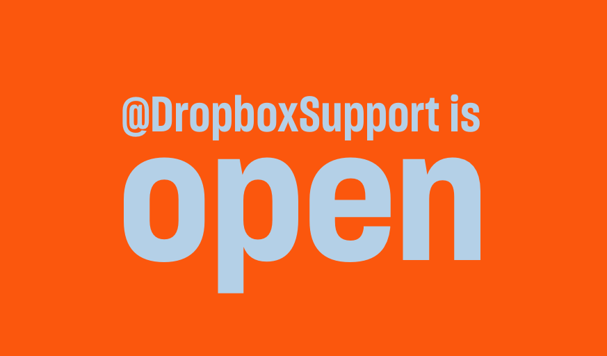 Dropbox Support tweet media