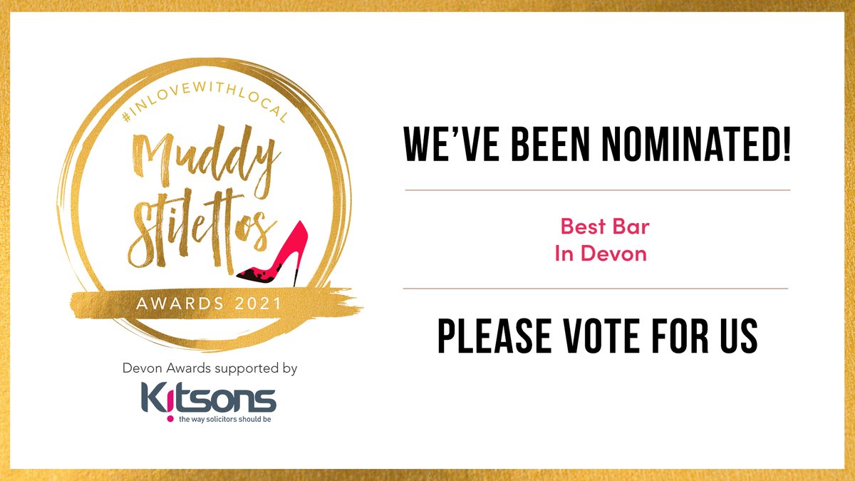 62TheBank's tweet image. WE'VE BEEN NOMINATED 🗳️🥺🌟⁠
⁠
We're thrilled to have been nominated for 'Best Bar' in the Muddy Stiletto 2021 Awards and we'd love it if you could vote for us!⁠
⁠
Link in our bio to vote 🔗  it takes 30 seconds and we'd really appreciate it 🙏⁠