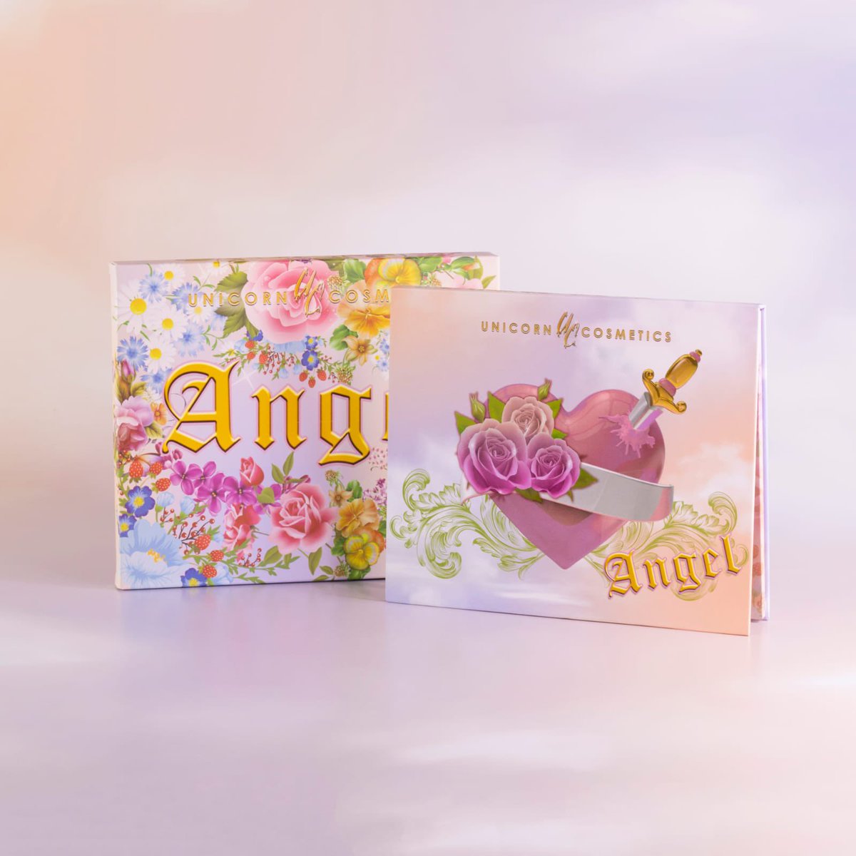 Hey angel 👼🏻 how fricken beautiful is our angel palette 🎨 coming very very soon 🌸☁️☀️