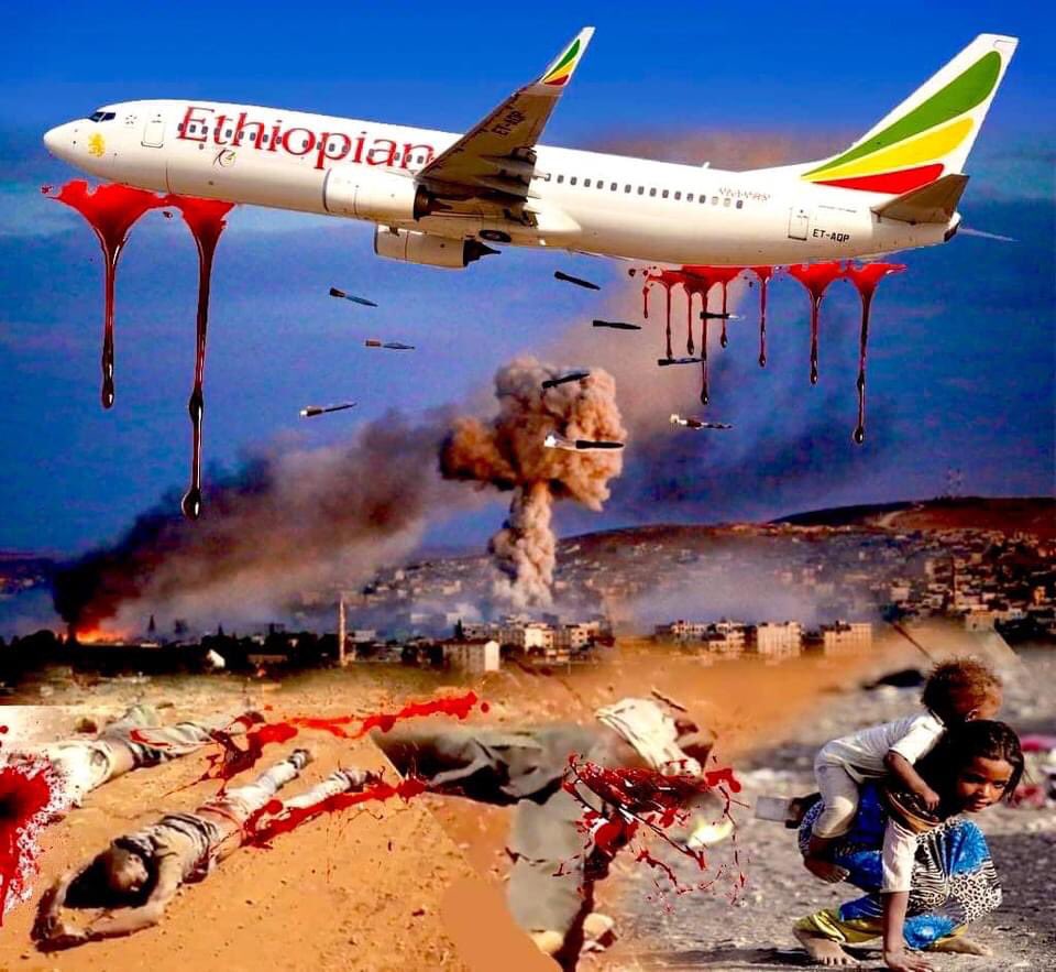 HaddisLewam's tweet photo. Stop chemical attack on Tigray !! 

Ethiopian airlines is transporting chemical weapons, heavy artilleries for the genocide on Tigray. 

#TigrayGenocide 

#chemicalattackontigray #Abiy_Ahmed_is_a_war_criminal #HumanitarianaccessTigray #BidenActNow #EritreanTroopsOutOfTigray # https://t.co/CtC45qulX3