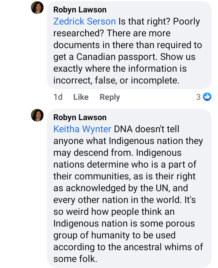 LADYALEXANDRIA's tweet photo. @Dr_Bouchard @malone_j71 @vondollo @bintalshamsa @MirandaMoranSK These Screenshots can be found on Facebook under Queens University. How is it #RobynLawson knows so much about this "Document"???#DarrylLeroux. She is defending it.@queensu , @QueensPrincipal https://t.co/xT2aEYyvIW