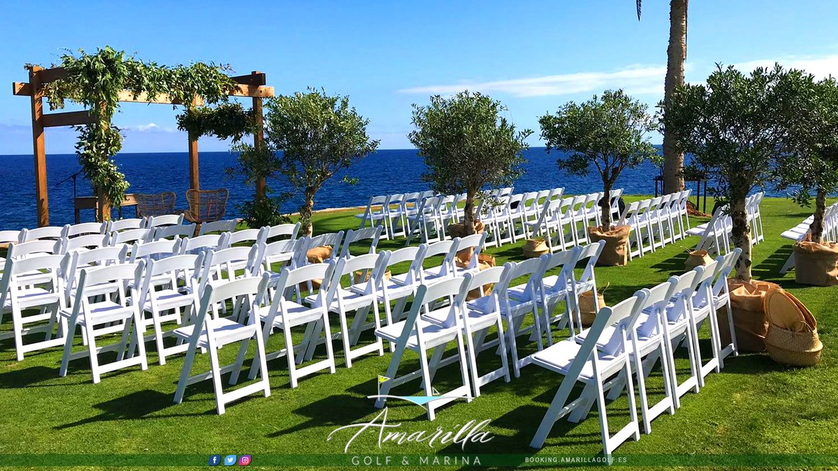 Queremos anunciarte que ya estamos recibiendo las reservas para los eventos en Amarilla Golf. 😍 Bodas, Bautizos, Comuniones, Reunión de Amigos, Empresa... ➡️Consulta en nuestra recepción y te informaremos.