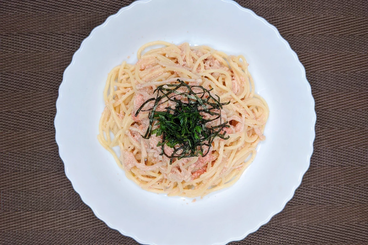 とっても美味しそう！「たらこ」と「えのき」を使ったパスタレシピ！