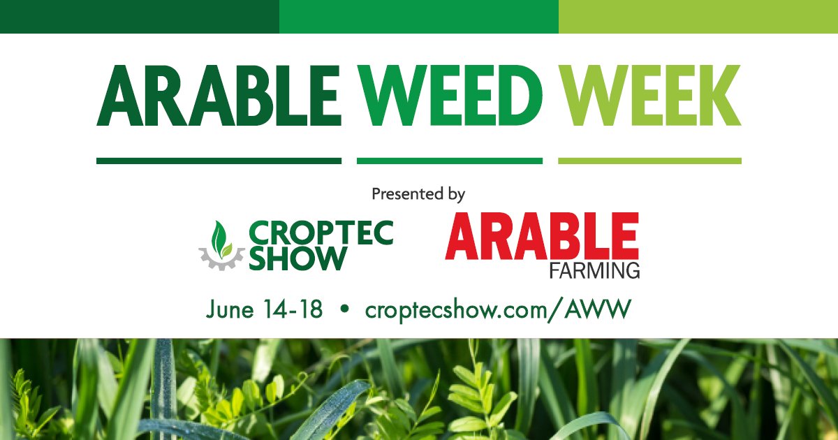 It's #ArableWeedWeek 🌾We will be sharing our expert knowledge on how the use of @AminoA biological #cropstimulants can reduce input costs and herbicide bills while increasing yields and their quality.
#AWW21  Find out more ⬇️
croptecshow.com/aww-aminoa/