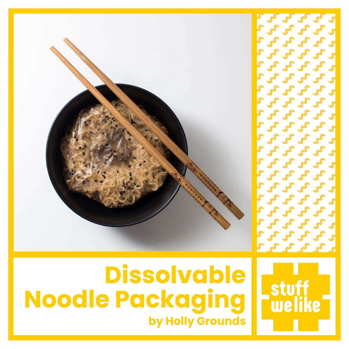 reddexperience's tweet photo. Dissolvable Noodle Packaging by Holly Grounds. Replaces single-use plastic packaging for instant noodles with an edible, spice-infused wrapper. Yummy and super eco-friendly! #STUFFWELIKE😀
#ux #ui #uxdesign #redd #uidesign #design #reddexperiencedesign #dissolvablenoodlepackaging https://t.co/dFN9JKja6O
