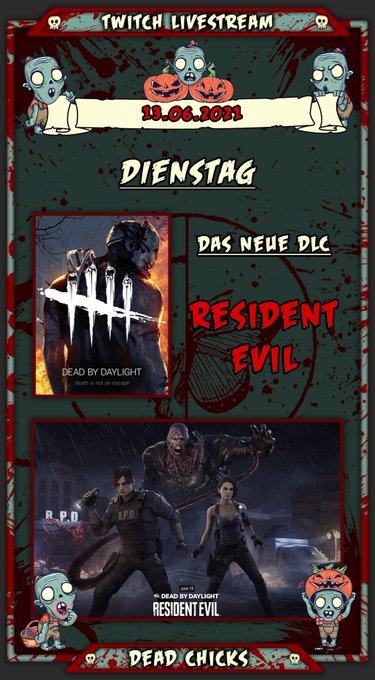 I can’t wait to play the new DLC of Dead by Daylight. Two of my favourite horror games combined into