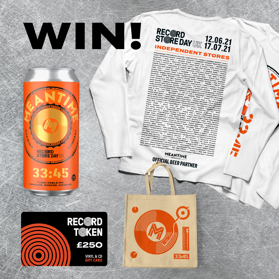 Did you enjoy the first #RSDDrops? Fancy taking £250 worth of @RecordTokens with you to the second one? 🙌 Simply follow @MeantimeBrewing and retweet this post for a chance to win. Entries close 18th June, 6pm. T&Cs apply. #RSD21