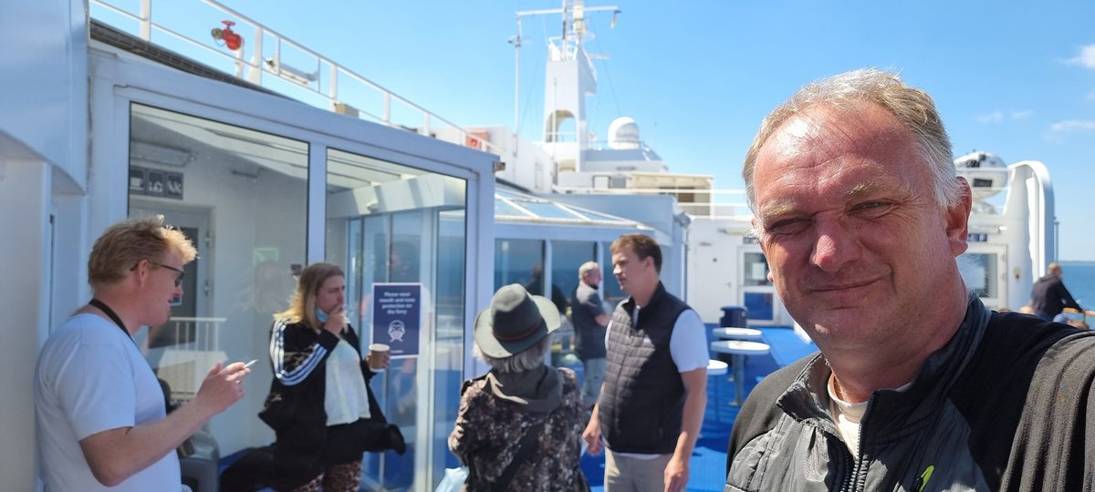 The band... the BAND! Men der er mere end 160 miles til de arter, vi skal se. Gæt et sted. #123dyr